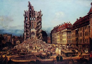 Bellotto: una veduta di Dresda